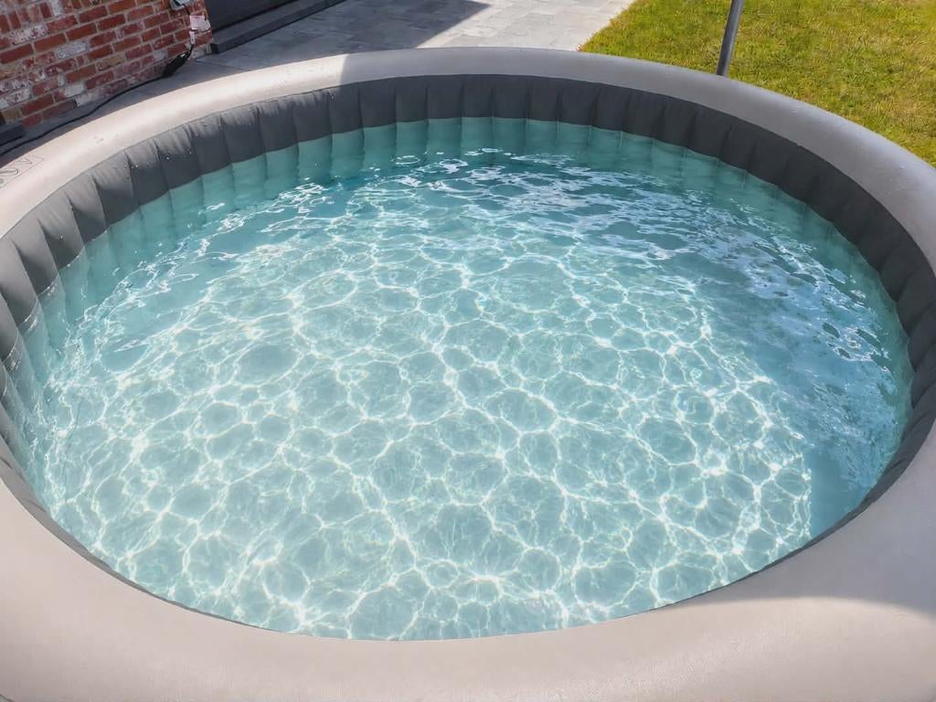 Intex PureSpa Deluxe 6 personen, Tuin en Terras, Ophalen, Gebruikt