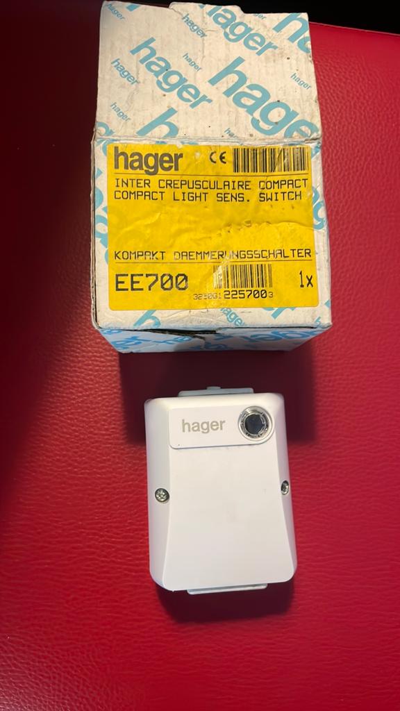 Licht donker schakelaar van hager, Hobby en Vrije tijd, Elektronica-componenten, Ophalen of Verzenden, Nieuw
