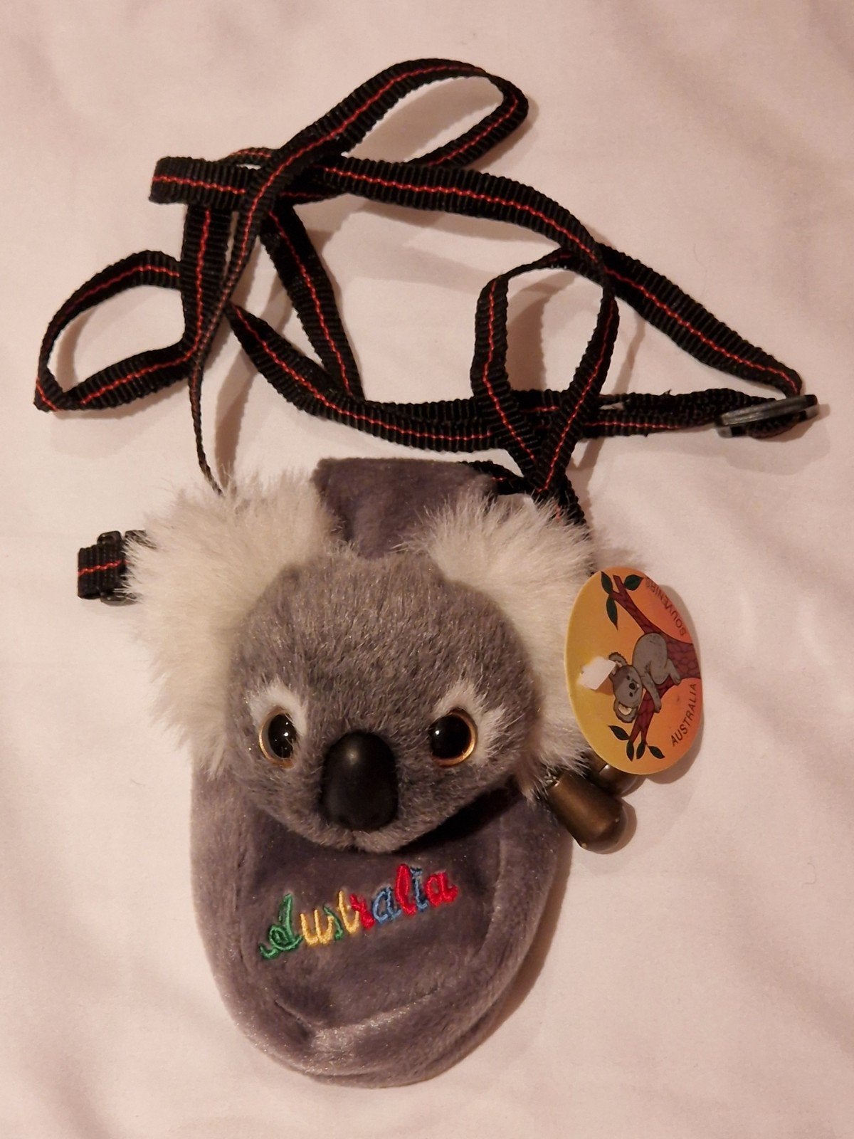 NOUVEAU porte-monnaie koala, Neuf, Gris, Portefeuille, Réglable