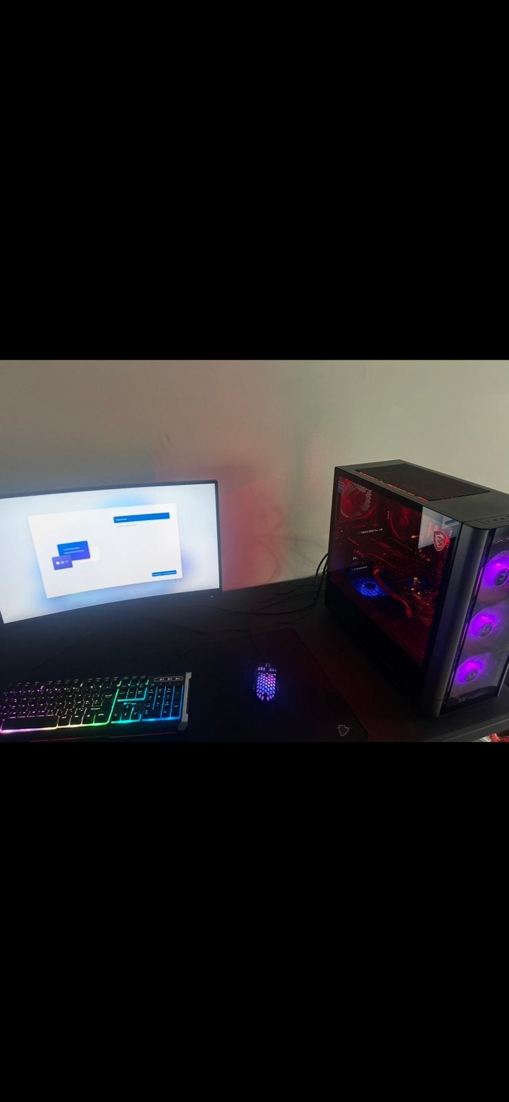 Complete Setup Ryzen 5 5600X / RTX 2060 / MSI Monitor / G435, Ophalen, Gebruikt, Gaming, HDD