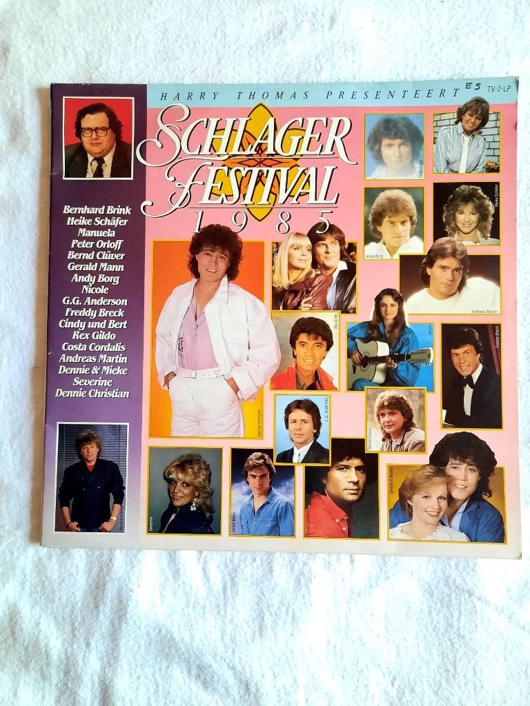 Schlager Festival 1985 (Dubbel LP), Double LP, 12 pouces, 1980 - 1989, Autres genres