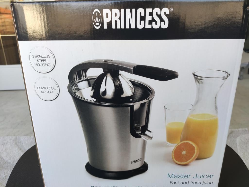 Princess 201851 Master Juicer, nog in de verpakking!, Elektronische apparatuur, Ophalen, Nieuw