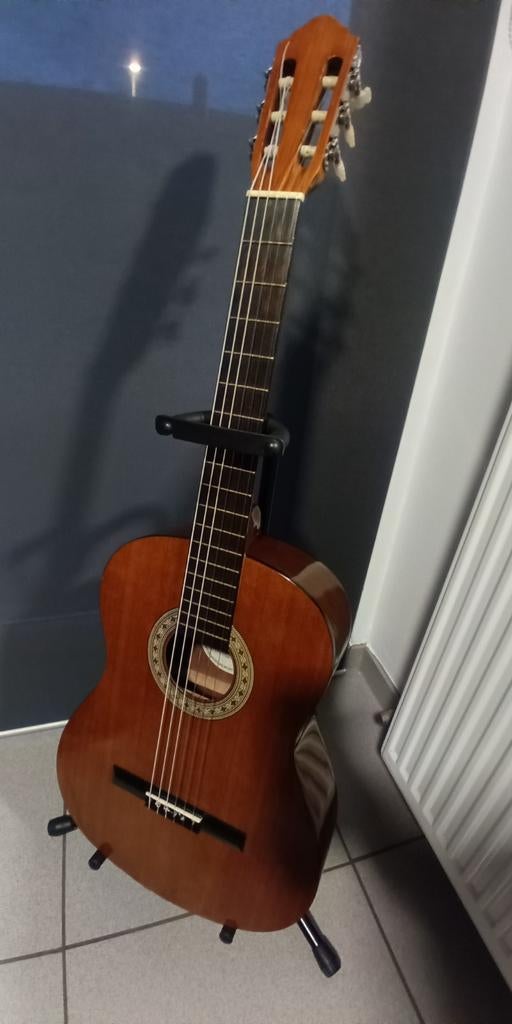 Akoestische Spaanse gitaar nylon snaren made Korea, Muziek en Instrumenten, Ophalen