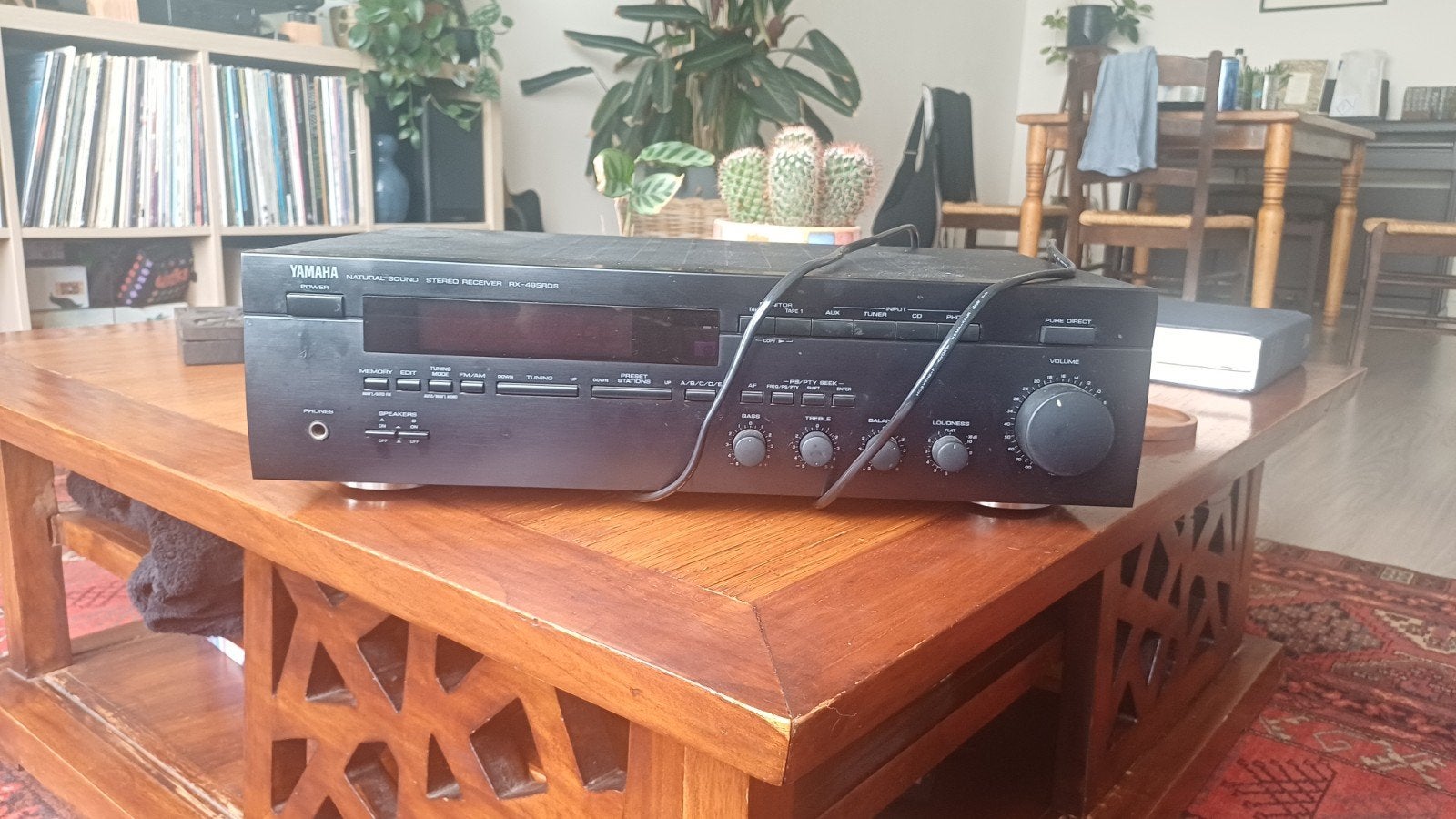 Yamaha RX-485RDS  (stereo receiver), Ophalen