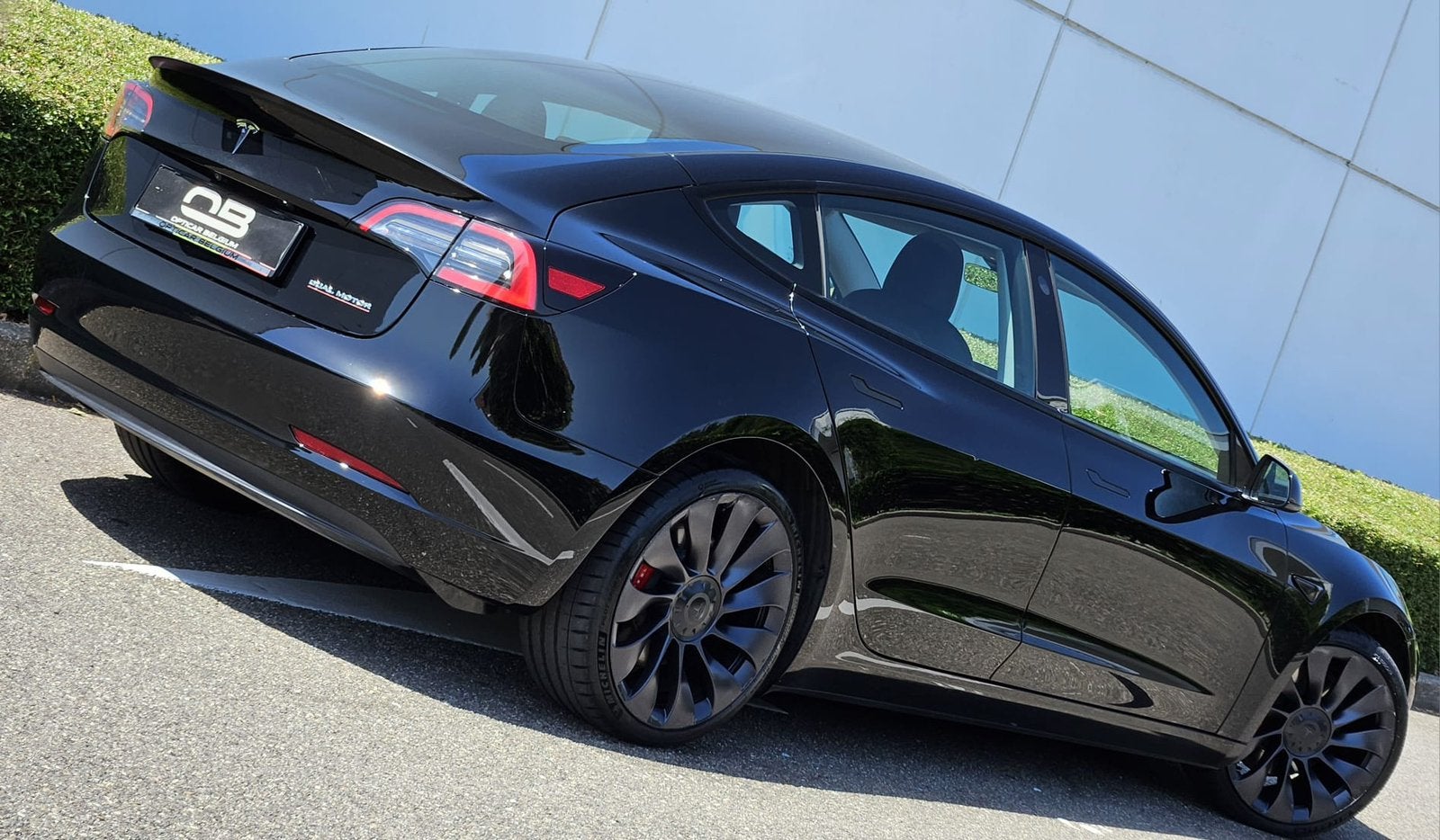 *** Tesla 3 Performance - 513 pk - 08/2023 - BTW - 1 eigen**, Auto's, Zwart, Zwart, Leder, 5 zetels