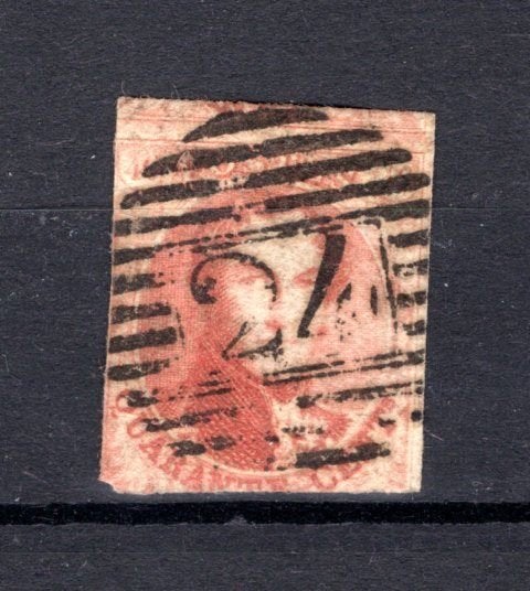 (B) 12 gestempeld 1861 - Langwerpig medaillon - 3, Verzenden, Gestempeld, Gestempeld