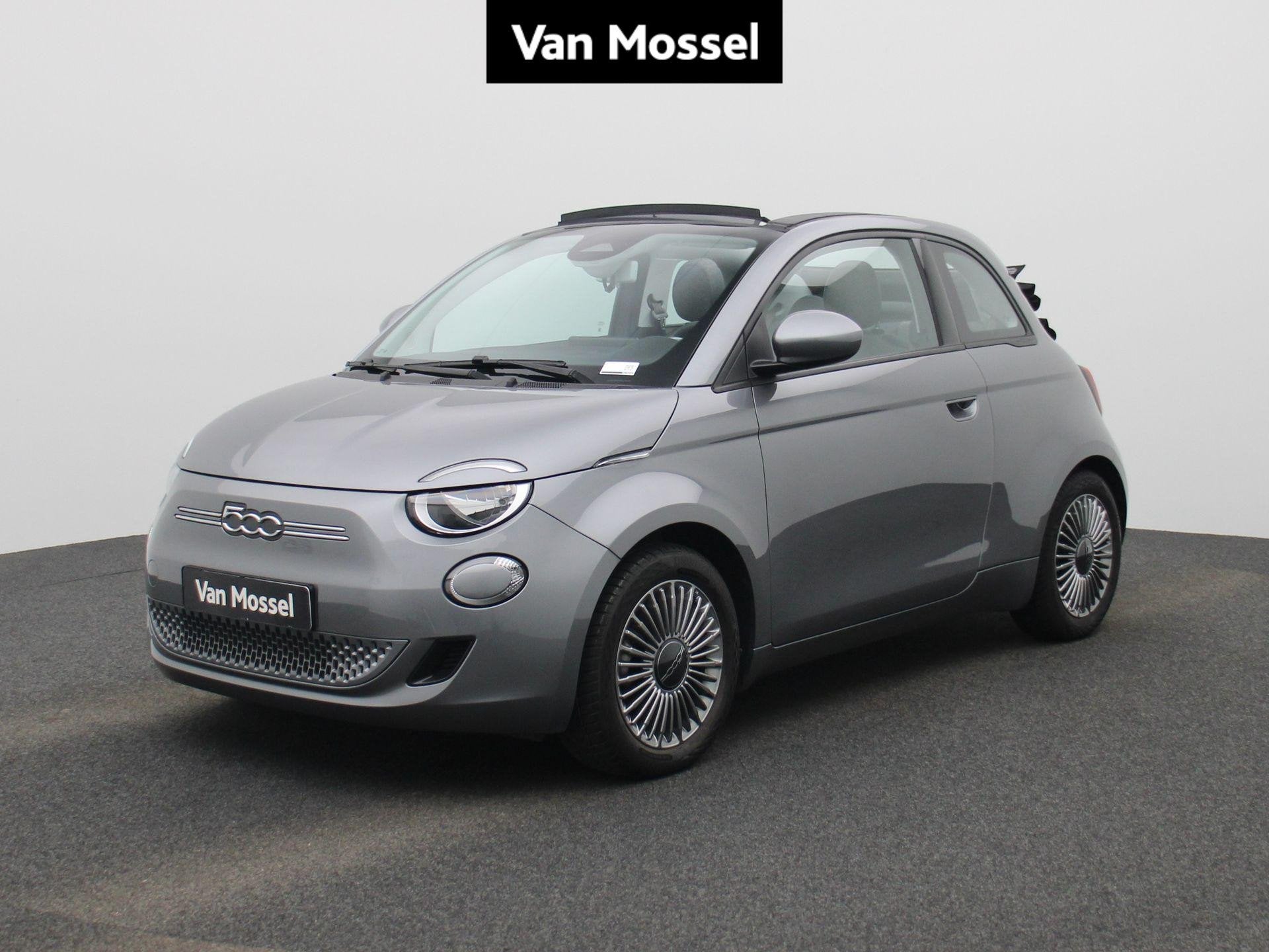 Fiat 500E 500e 42 kWh Icon (automatique), Autos, Argent ou Gris, 87 kW, Entreprise, Cabriolet
