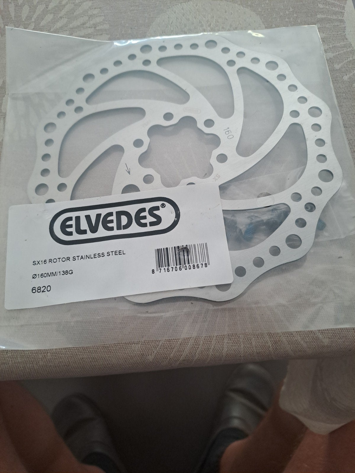 Remschijf Elvedes ( 6820 ), Fietsen en Brommers, Ophalen