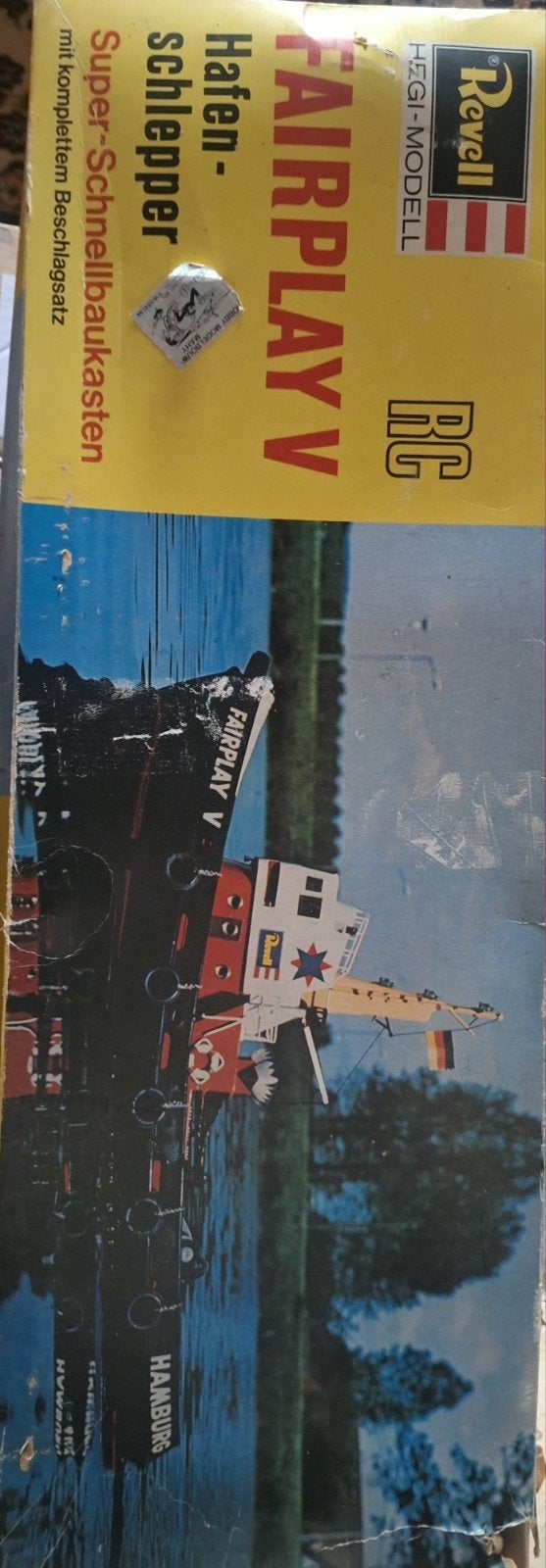 Revell Fairplay V (RC) bouwdoos, Ophalen