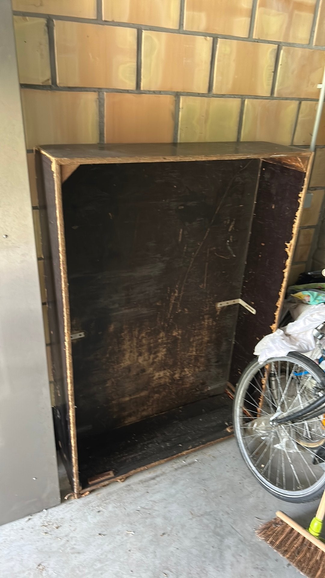 Houten bak gratis ophalen, Ophalen, Gebruikt