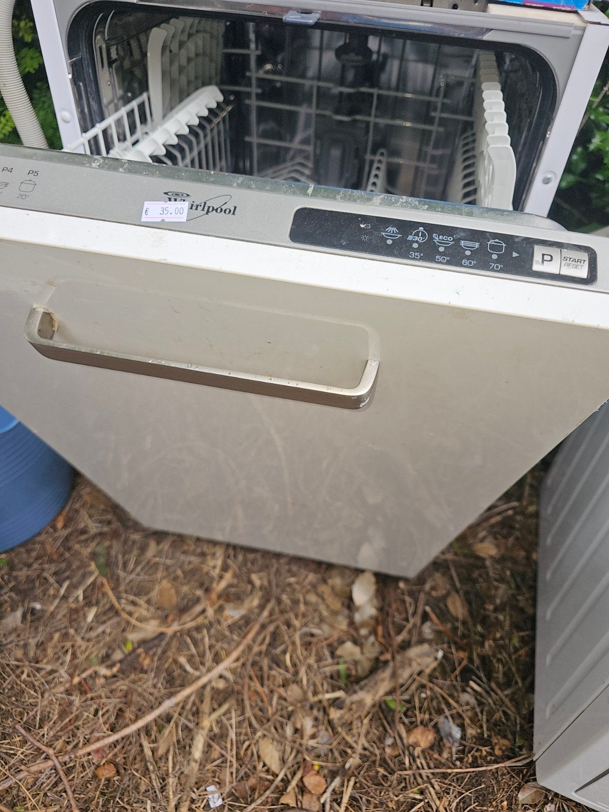Whirlpool vaatwasser, Elektronische apparatuur, Vaatwasmachines, Ophalen of Verzenden, Zo goed als nieuw, Inbouw, Eco programma