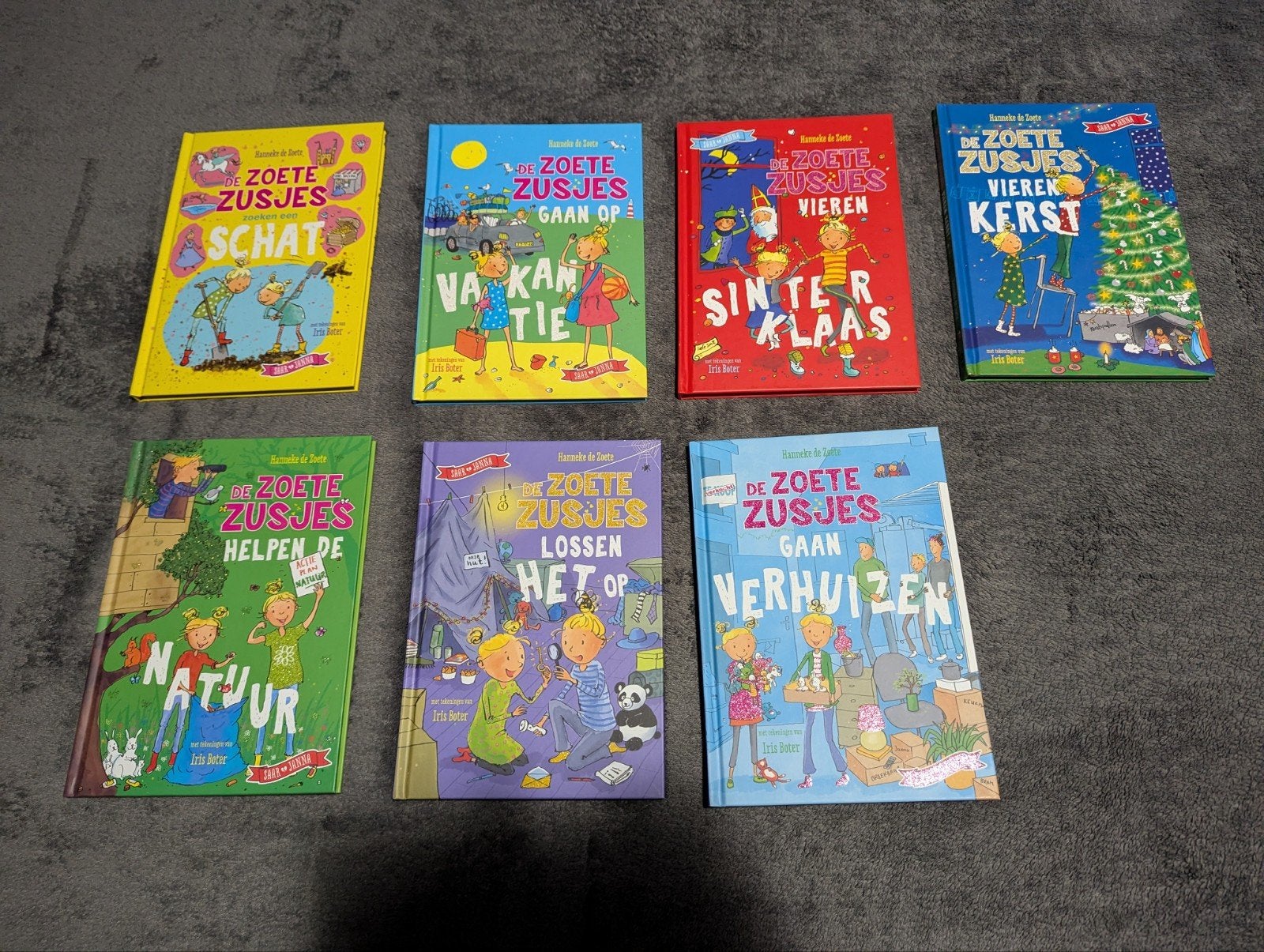 7 zoete zusjes boeken helemaal nieuw samen weg, Livres, Enlèvement