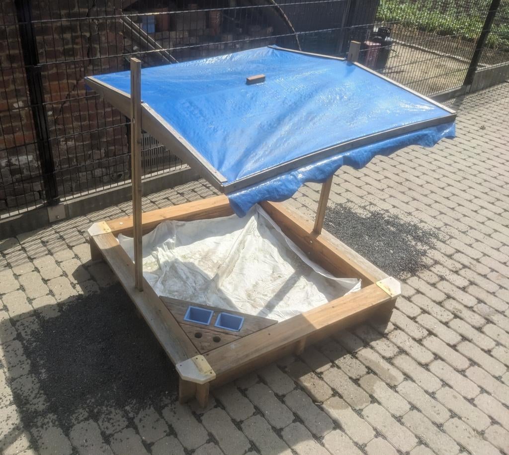 Zandbak, Kinderen en Baby's, Ophalen, Gebruikt