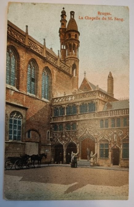 Bruges la Chapelle du St. Sang, Envoi, Avant 1920, Affranchie, Flandre Occidentale