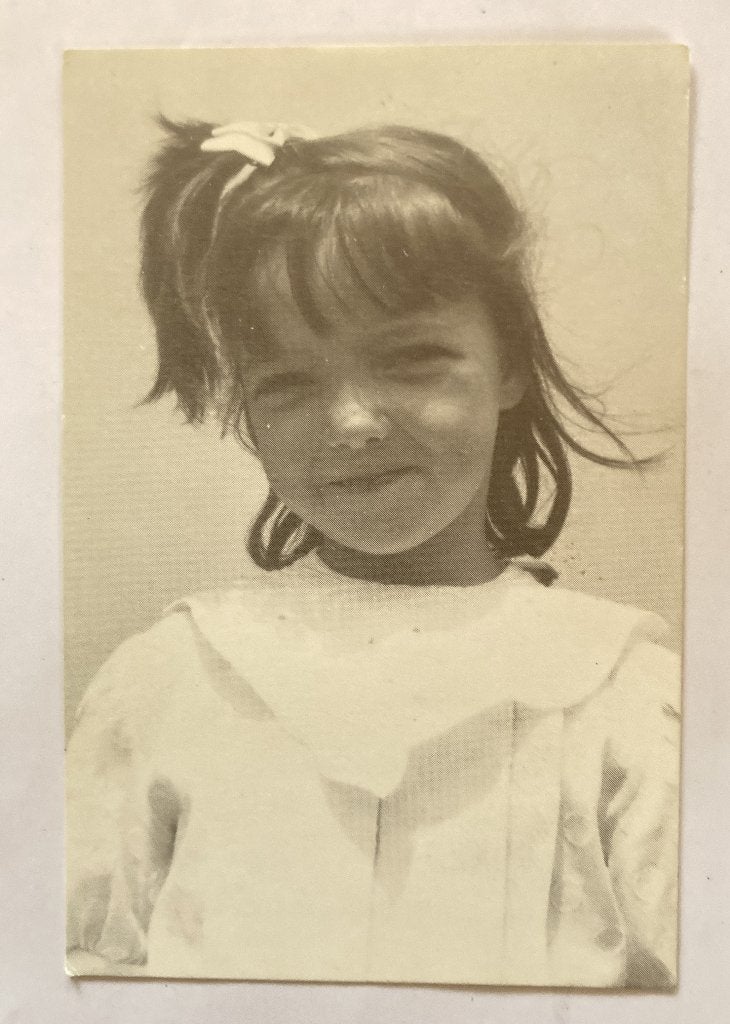 Bidprentje van Tineke Deldaele met Foto, Verzamelen, Verzenden, Bidprentje