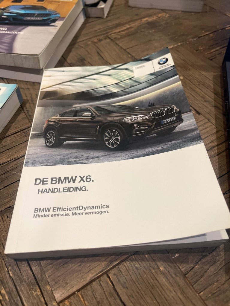 Nieuwe handleiding BMW X6 F16 in het Nederlands, Verzenden