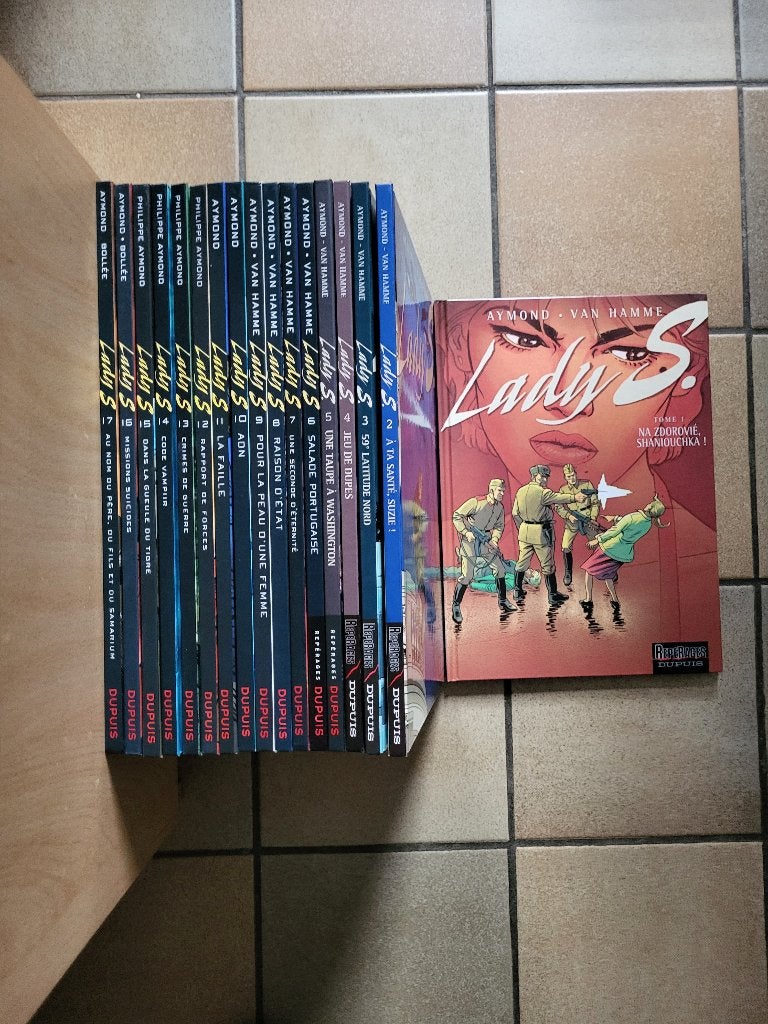 Lady'S : Collection complète 1 à 17 .Toutes en EO ., Livres, Série complète ou Série, Enlèvement, Comme neuf