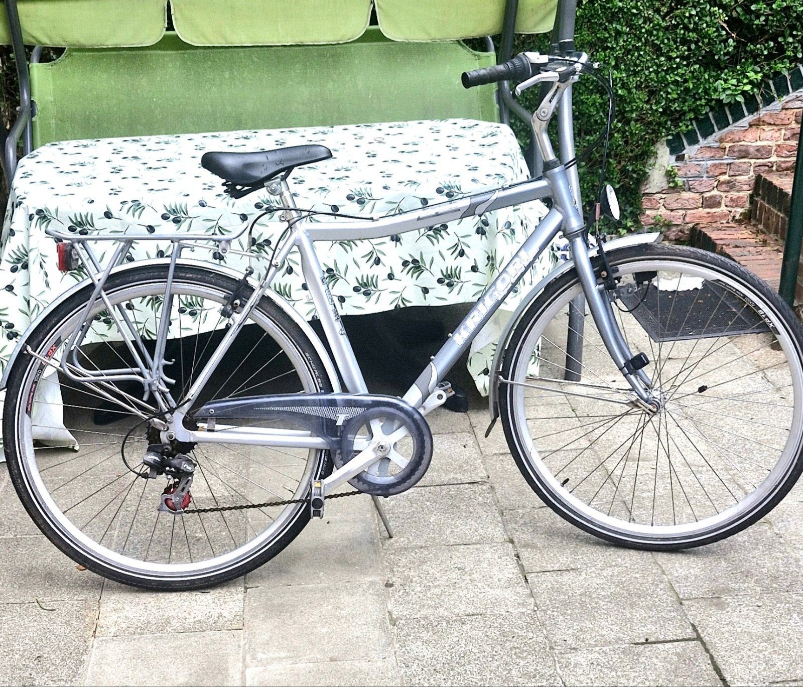 Vélo homme, Enlèvement