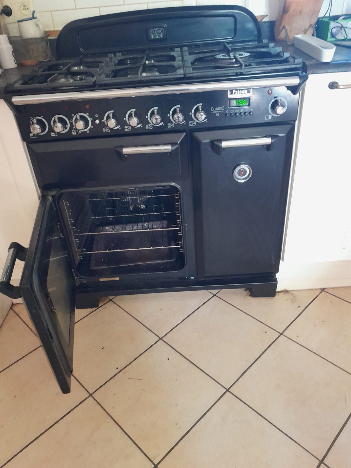 Piano de cuisson, Gaz