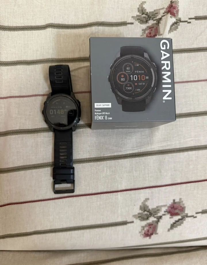 Saphir solaire Garmin fenix 8 51 mm, Étanche, Enlèvement ou Envoi, Garmin, Comme neuf