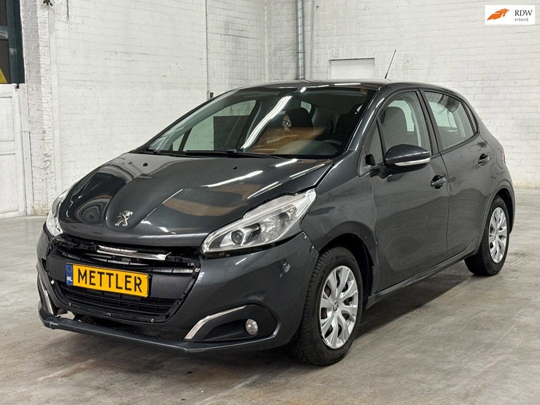 Peugeot 208 1.2 PureTech Active | Waterschade, Argent ou Gris, Achat, Euro 6, Entreprise