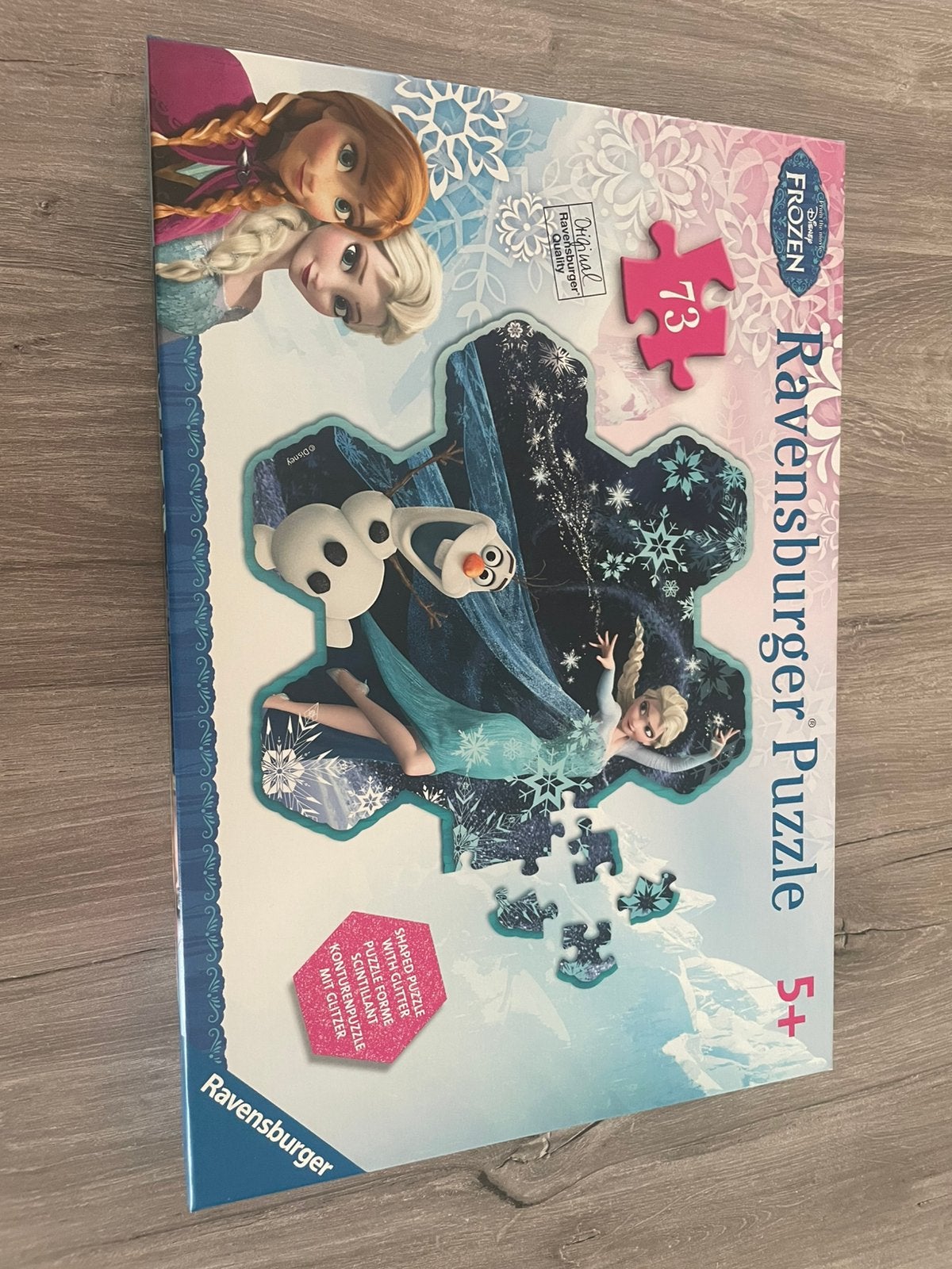 Puzzel frozen 5+, Kinderen en Baby's, Speelgoed | Kinderpuzzels, Ophalen, Zo goed als nieuw