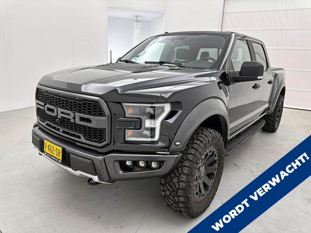 Ford USA F150 3.5 V6 Ecoboost SuperCrew Raptor Black Rhino w, Autos, Entreprise, Carnet d'entretien, Automatique, LPG