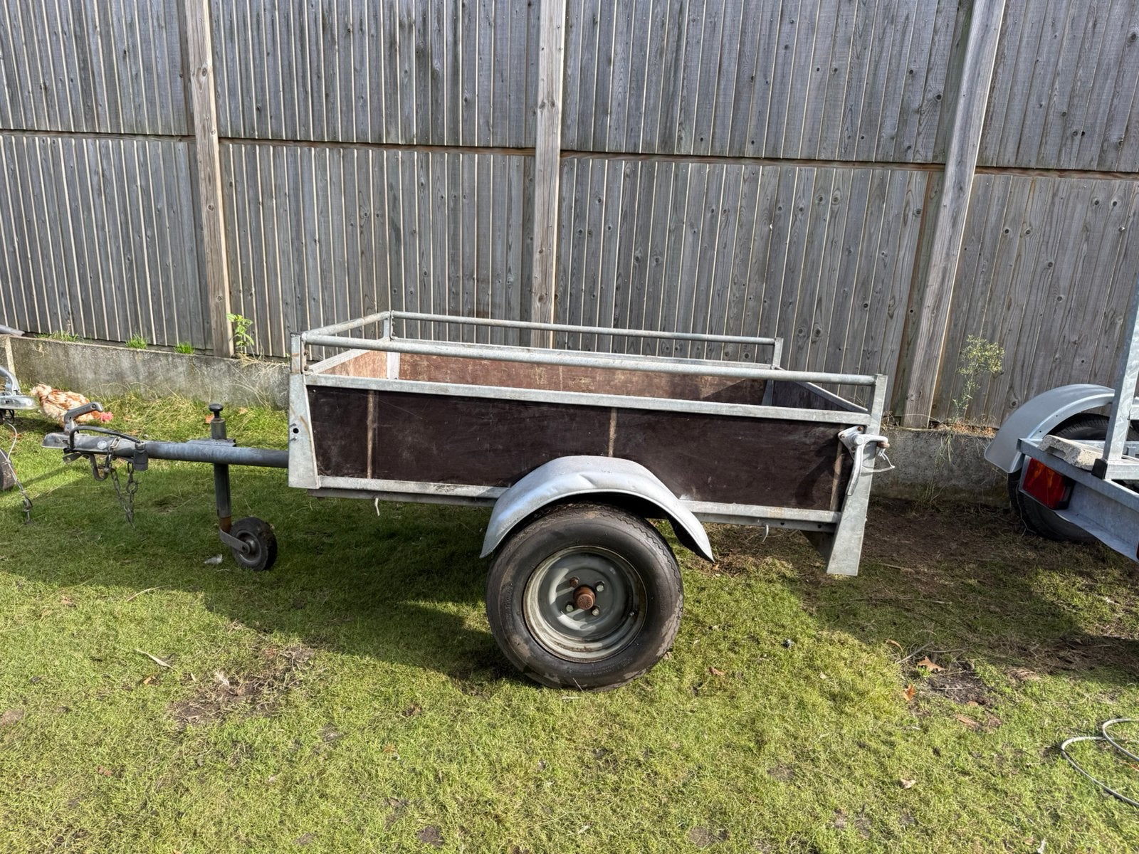Remorque Remork Aanhangwagen  SARIS ongeremd 750kg, Ophalen, Zo goed als nieuw