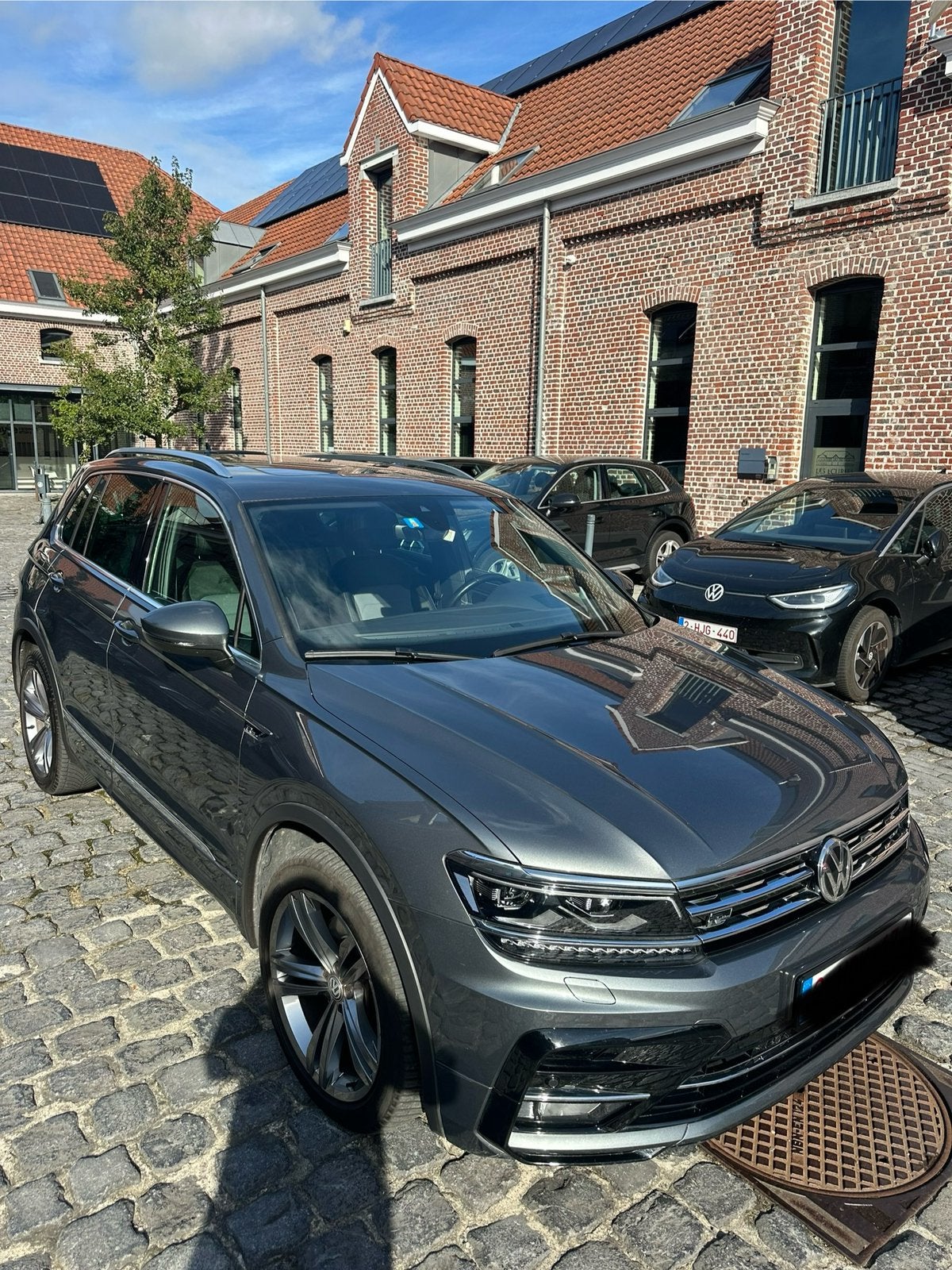 Vw Tiguan II - 2.0 TSI 190 R-Line DSG7 4Motion, Autos, Cuir, Achat, Noir, Automatique