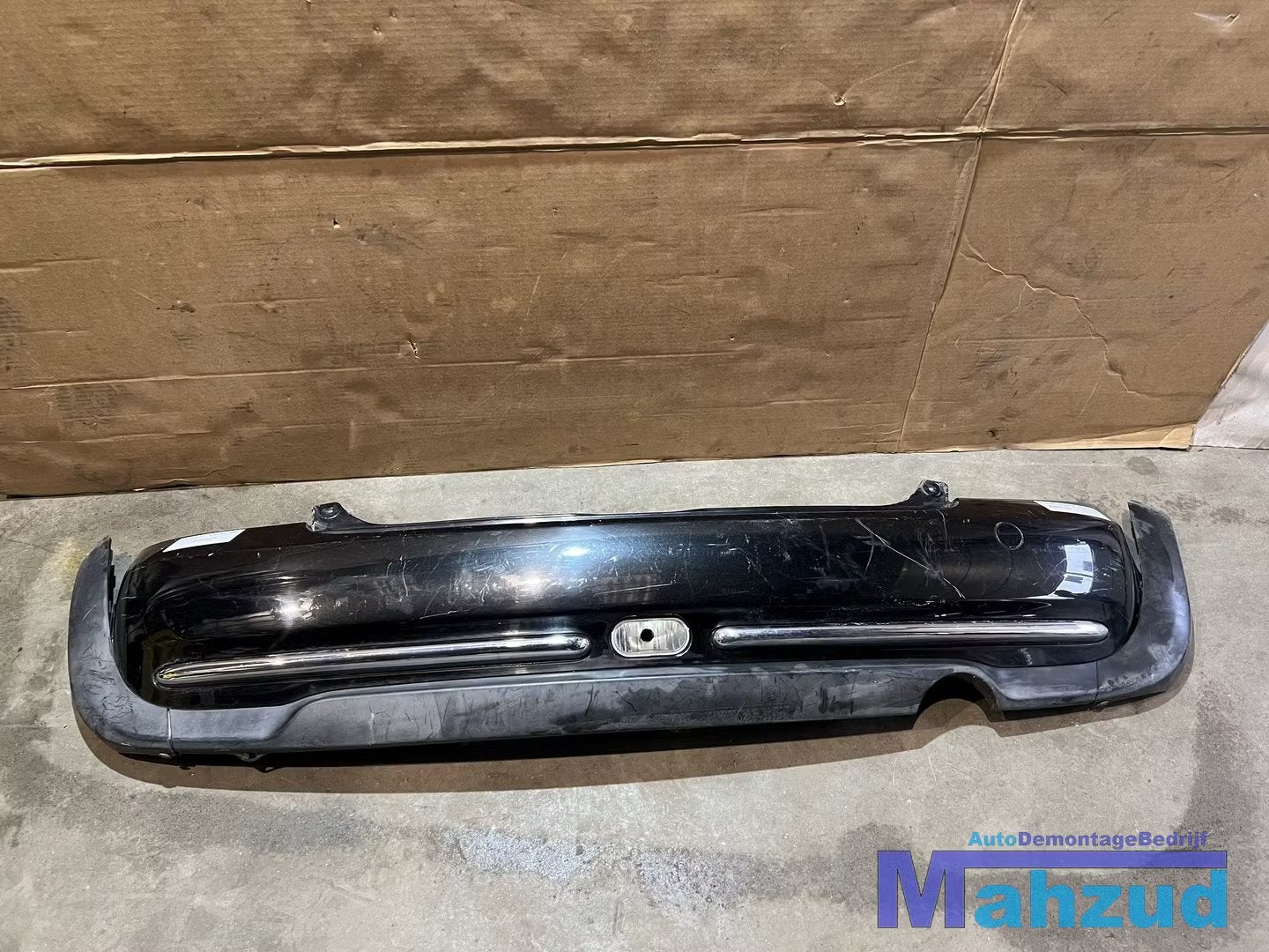 MINI COOPER ONE R50 R53 Zwart achterbumper 2001-2006, Gebruikt, Customer.service@mini.co.uk, Mini, Achter