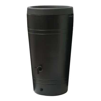 Récupérateur d'eau Nature avec bac de fleurs/plantes 230L, 75 à 150 litres, Enlèvement, Comme neuf, Synthétique