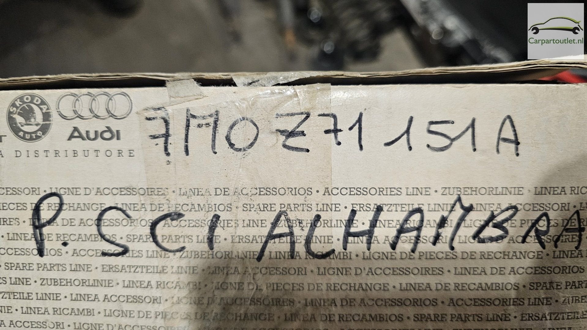 Retro dakdrager origineel imperiaal 7M0Z71151A Volkswagen, -, -, Nieuw, Ophalen of Verzenden