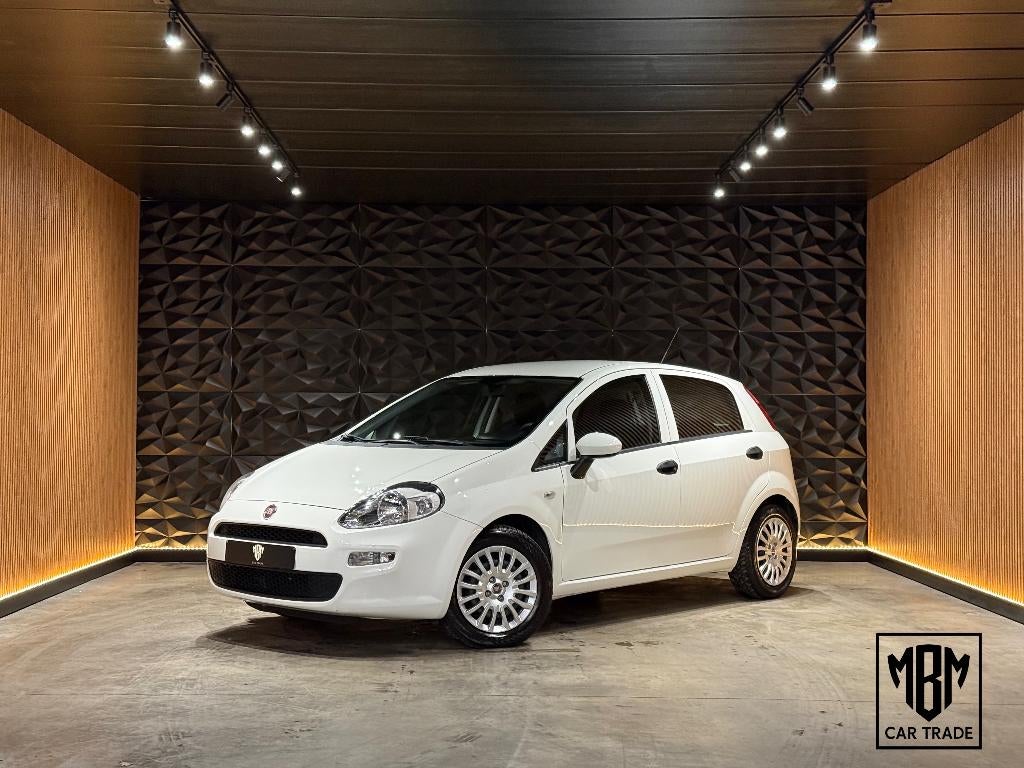 ✅ Fiat Punto 1.2i | 12 Maanden GARANTIE | Airco | 1.Eigenaar, Auto's, Voorwielaandrijving, Stof, 4 cilinders, Elektrische ramen