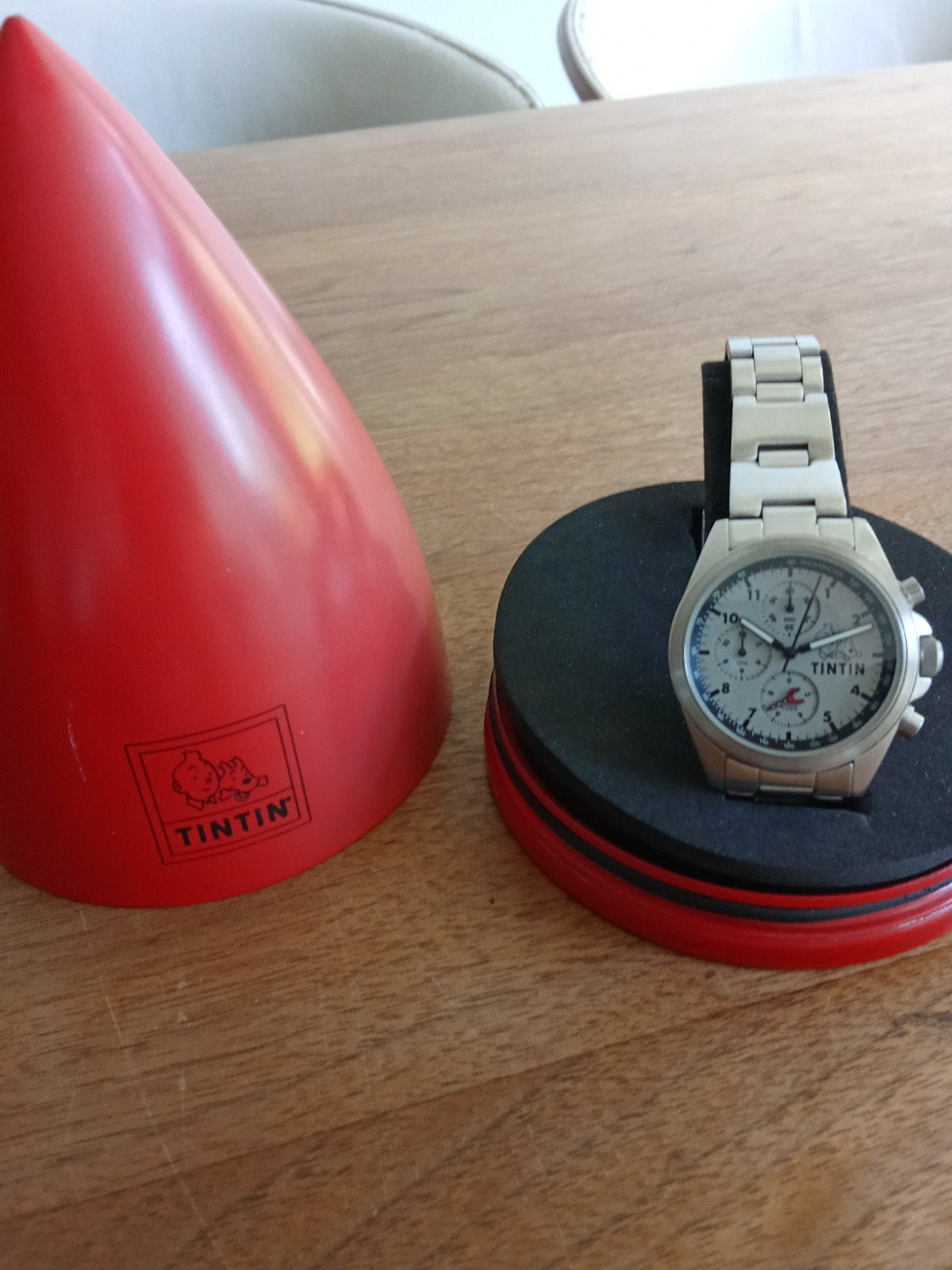 Montre Tintin, Ophalen