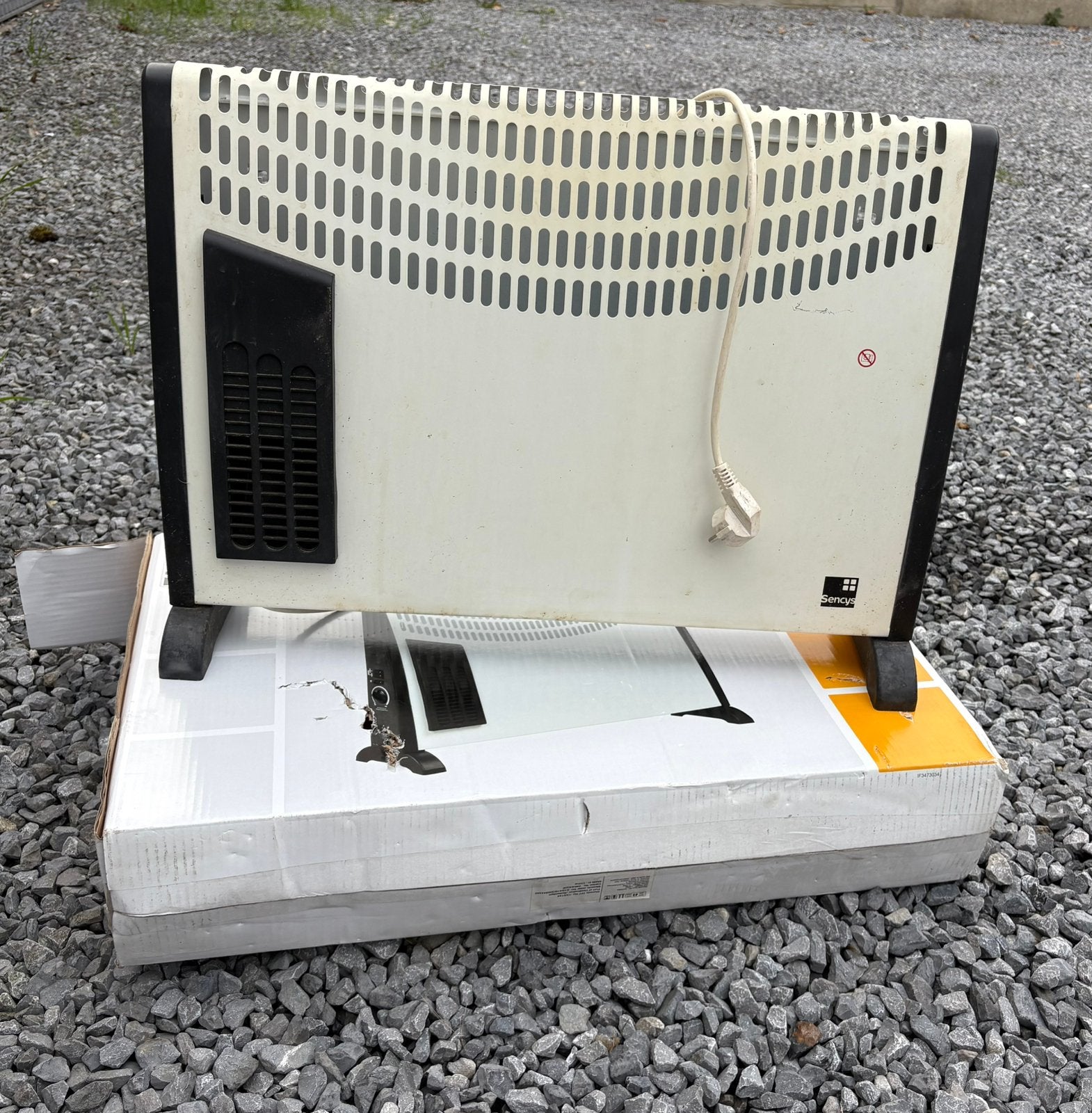 Chauffage d’appoint / radiateur, Bricolage & Construction, Enlèvement, Utilisé, 800 watts ou plus, Autres types