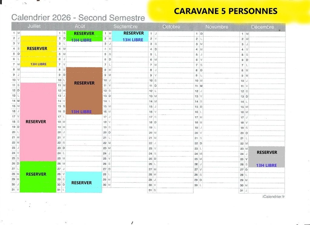 location caravane résidentielle 5 personnes, Enlèvement ou Envoi, Utilisé