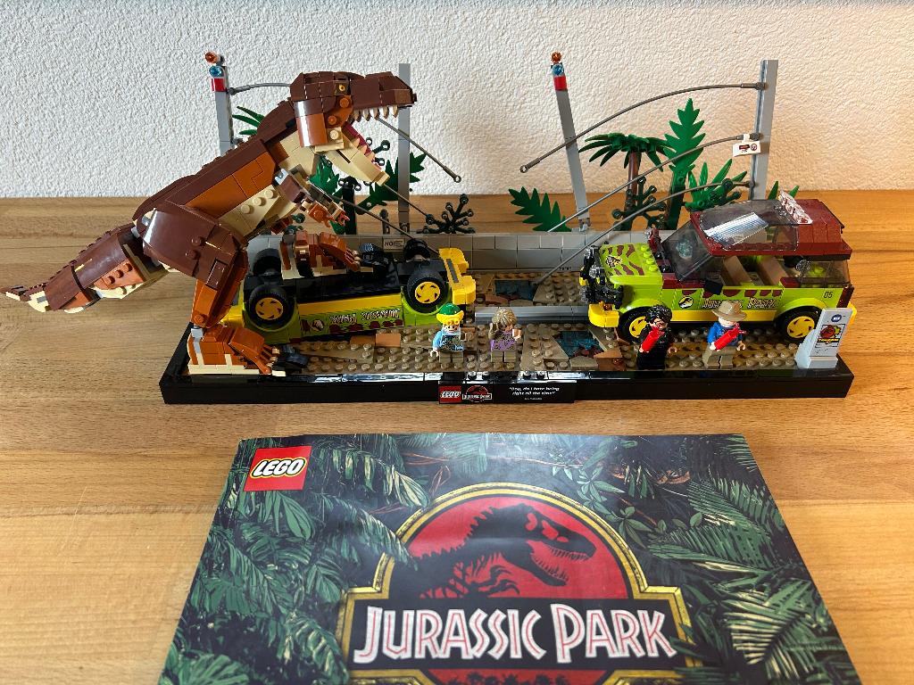 Lego Jurassic Park 76956 - T. rex Breakout, Kinderen en Baby's, Speelgoed | Duplo en Lego, Zo goed als nieuw, Lego, Complete set