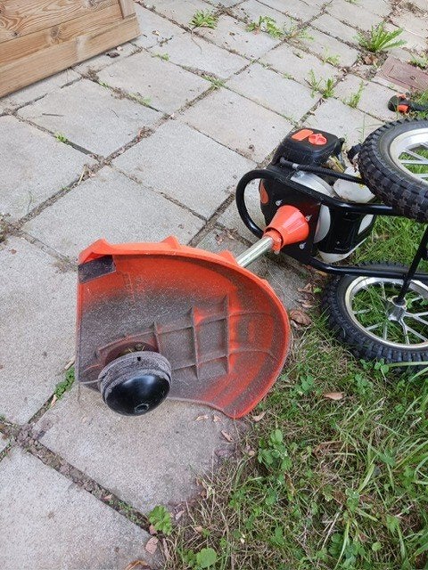 bosmaaier op wielen, Tuin en Terras, Ophalen, Benzine, Timber pro, Zo goed als nieuw