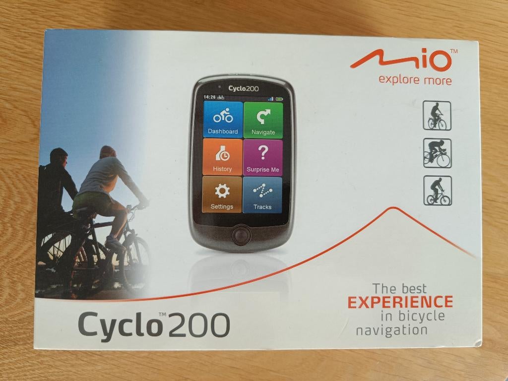 Mio Cyclo 200 fietscomputer, Fietsen en Brommers, Ophalen, GPS