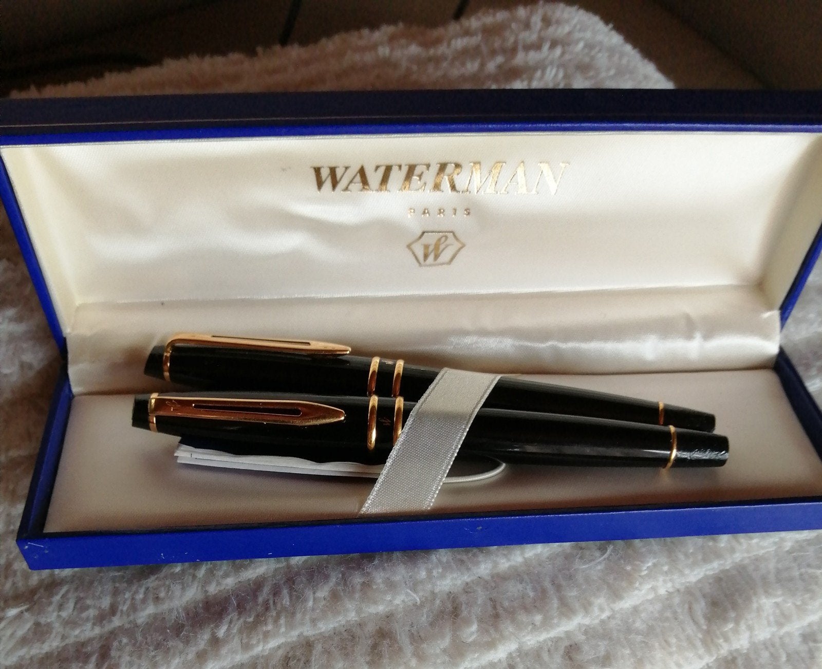 WATERMAN 2 STYLOS PLUME, Enlèvement, Waterman