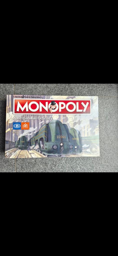 Nouveau monopole (scellé) Belgian Train Rail Odyssey, Enlèvement