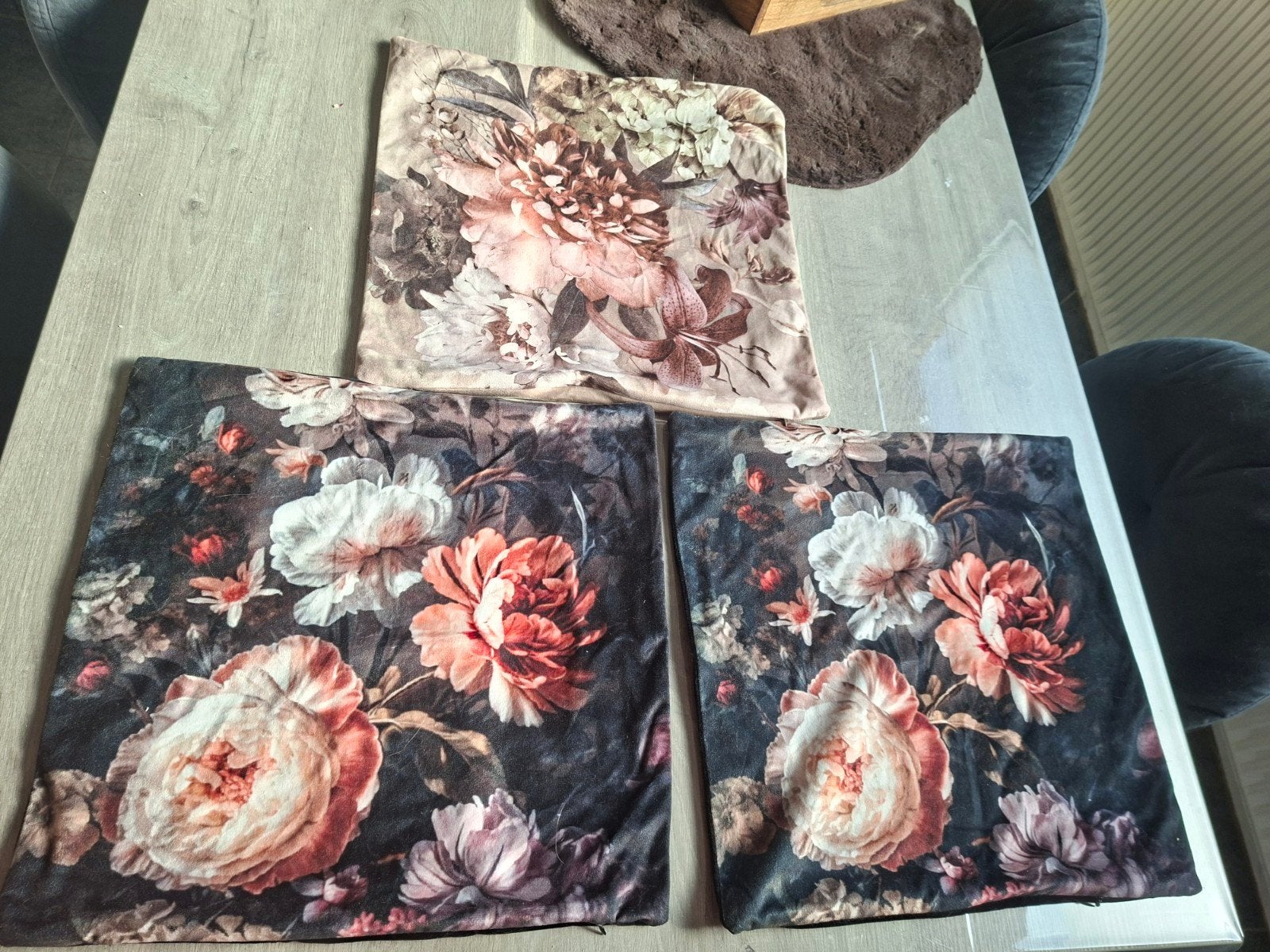 3x kussenslopen zetel, Ophalen
