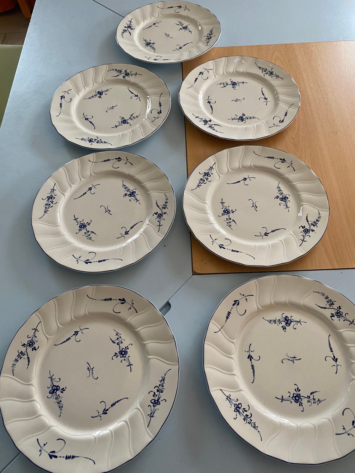 Assiettes plates Villeroy et Boch Vieux Luxembourg, Enlèvement ou Envoi