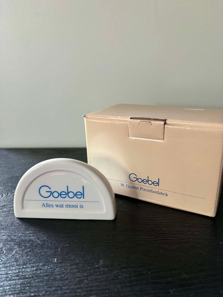 Goebel bordje, Goebel alles wat mooi is, Ophalen of Verzenden, Zo goed als nieuw
