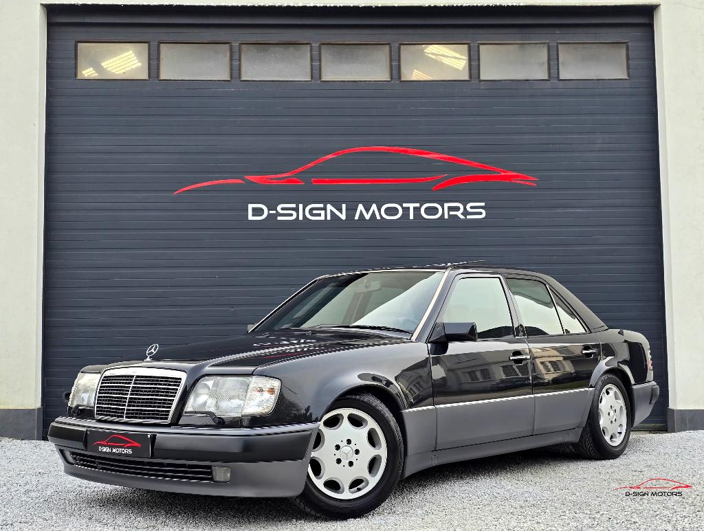 MERCEDES-BENZ E 500 V8 (326ch) AUT. 1992 237.910km FULL OPT, Autos, Cuir, Achat, 4 portes, Entreprise