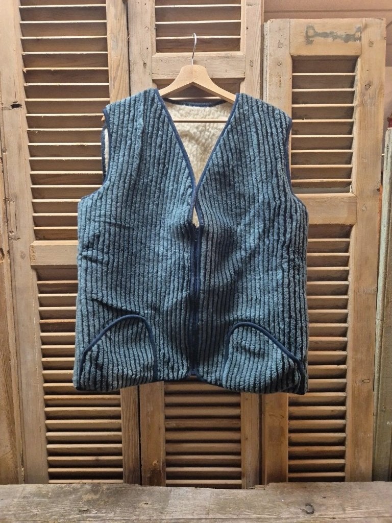 Heren wollen bodywarmer, Maat 56/58 (XL), Ophalen of Verzenden, Zo goed als nieuw, Grijs