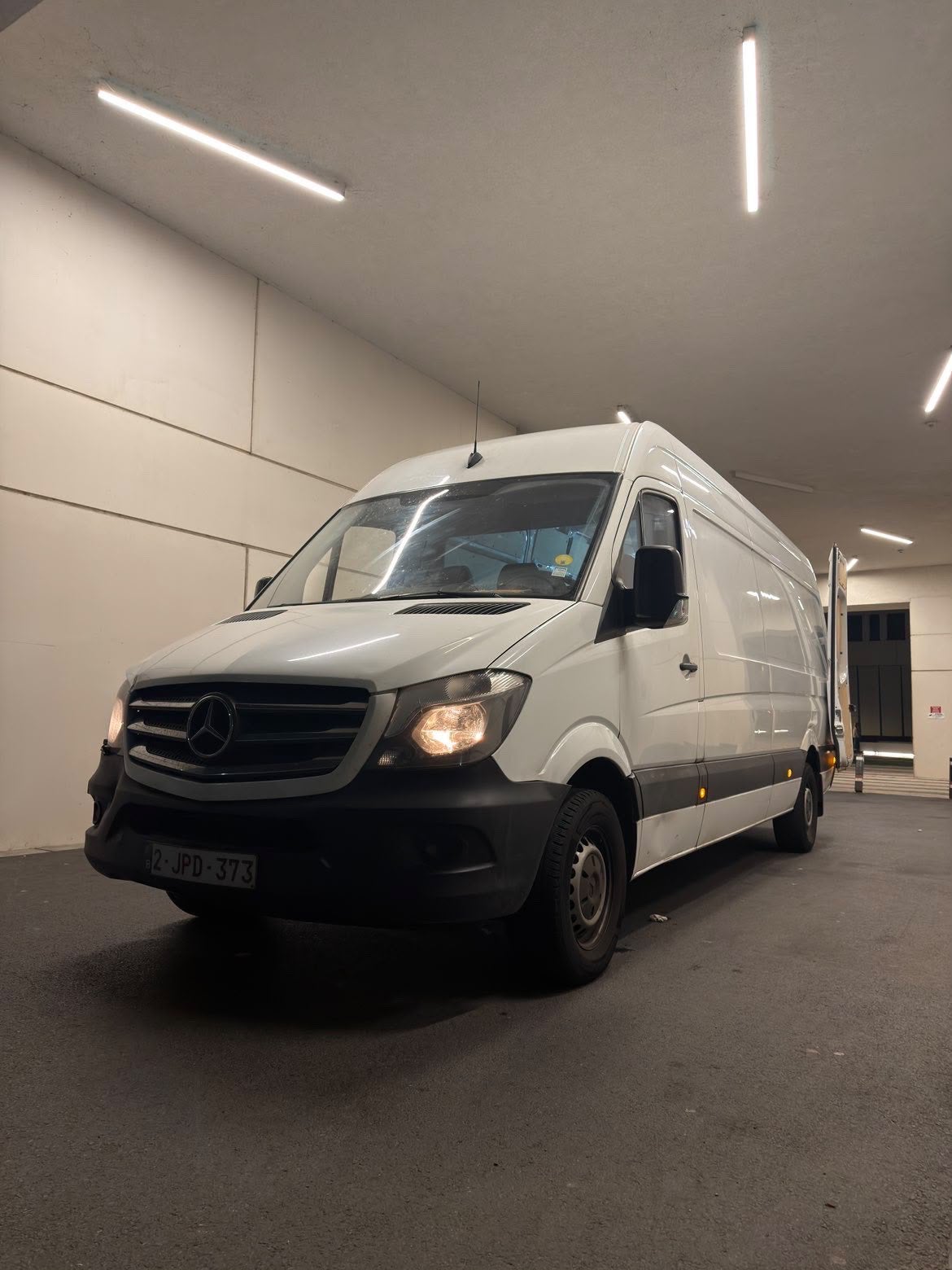 Mercedes Sprinter L3 h2 2017 Euro 6, Auto's, 4 deurs, Wit, Particulier, Elektrische ramen
