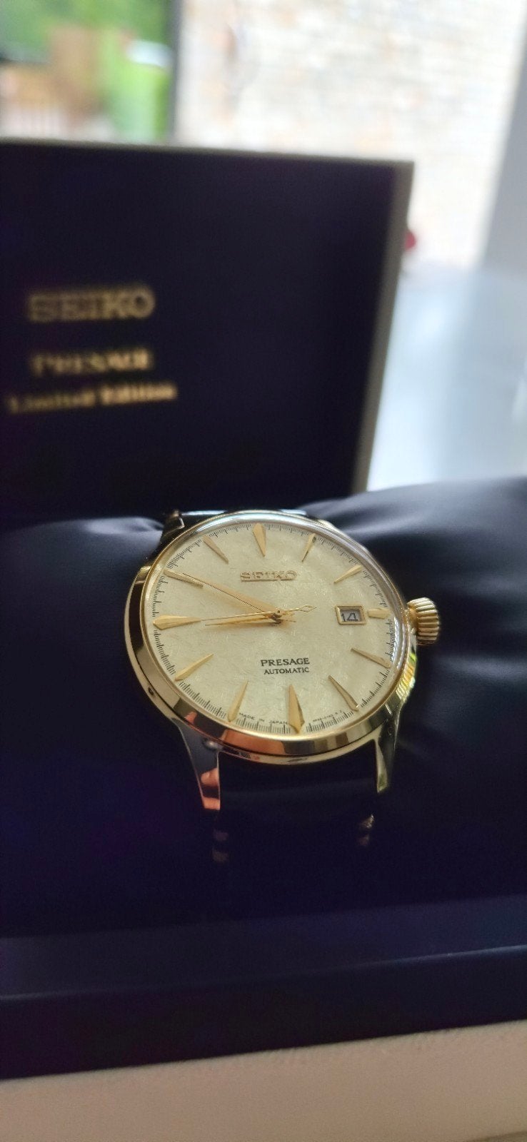 Seiko Presage Star Bar Limited 5500, Enlèvement, Seiko
