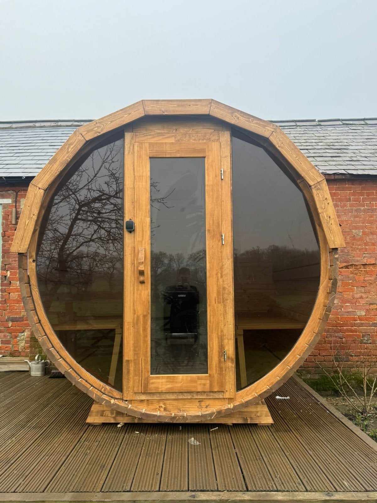 Livraison et installation gratuites du sauna 2M Barrel - 10 , Enlèvement ou Envoi