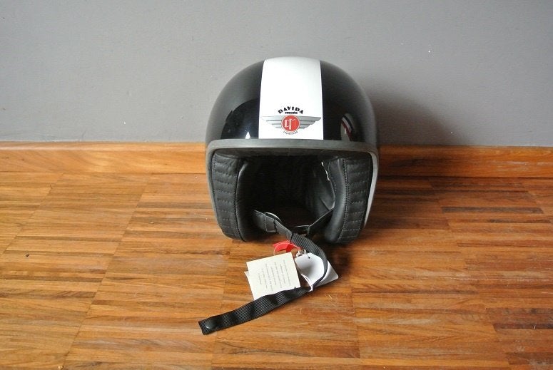 Davida motorhelm, toonzaalmodel, als nieuw (model 2), Motoren, XS, Kinderen, Nieuw met kaartje, Overige merken